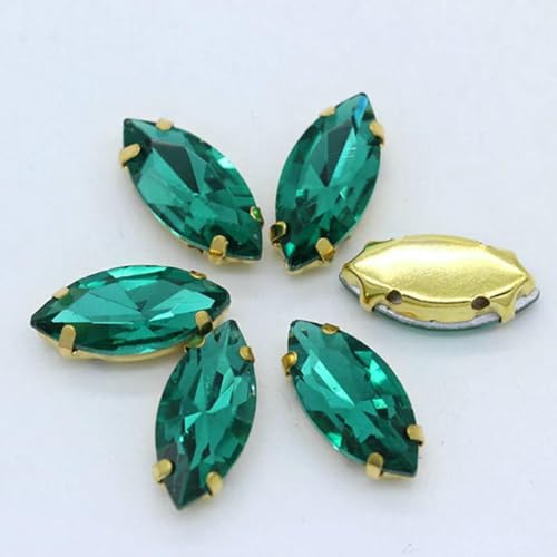 4–32 mm, 24 Farben, zum Aufnähen, Pferdeauge, Navette-Strass, goldene Krallen, Marquise-Formen für Handarbeiten, Schmuck, Hochzeitskleider, Taschenbesätze, Erinite, 5 x 10 mm, 30 Stück 4–32 mm, 24 Farben, zum Aufnähen, Pferdeauge, Navette-Strass, goldene Krallen, Marquise-Formen für Handarbeiten, Schmuck, Hochzeitskleider, Taschenbesätze, Erinite, 5 x 10 mm, 30 Stück von SHHEG