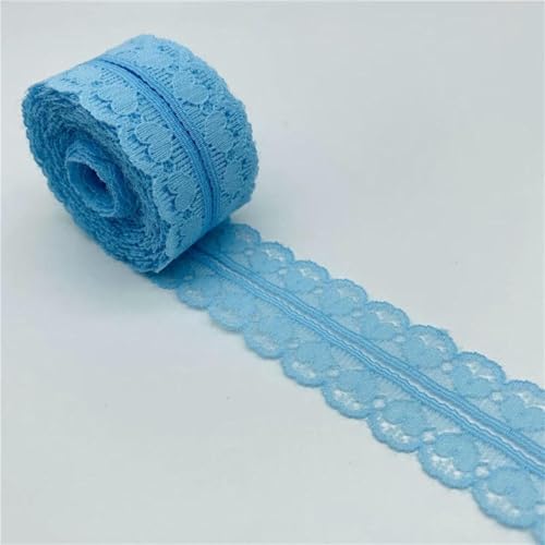 5 Yards 30 mm Spitzenband, herzförmig, bilateral, Kunsthandwerk, besticktes Netz, Spitzenbesatz, Nähstoff, Band, Rockzubehör, 15 5 Yards 30 mm Spitzenband, herzförmig, bilateral, Kunsthandwerk, besticktes Netz, Spitzenbesatz, Nähstoff, Band, Rockzubehör, 15 von SHHEG