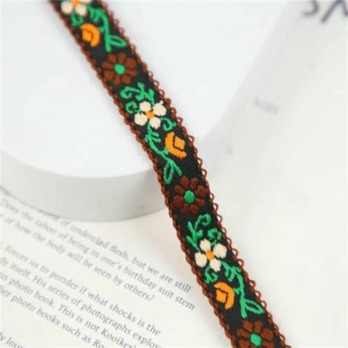 5 Yards oder 50 Yards 1,5 cm Flora Fashioned Cotton Wedded Lace Trim Fransen Jacquard bestickt DIY Gurtbänder-08-50 YARDS 5 Yards oder 50 Yards 1,5 cm Flora Fashioned Cotton Wedded Lace Trim Fransen Jacquard bestickt DIY Gurtbänder-08-50 YARDS von SHHEG