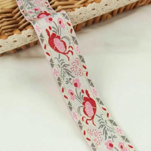 Blumenbesatz zum Aufnähen auf Spitzenband, DIY-Haarkleidung, Hochzeitskleid-Gürtel-Accessoires, 1 Yards-3-1 Yard von SHHEG