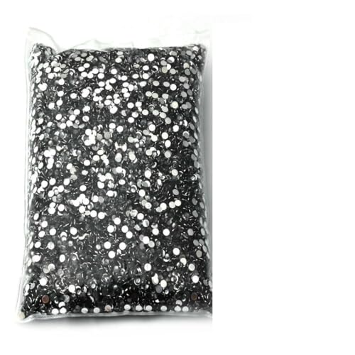 Großes Paket, 2–6 mm, Harz, nicht Hot Fix, Strasssteine, flache Rückseite, Kristalle, Nagel, DIY, Glitzerstein, schwarzer Diamant, 5 mm SS20, 3000 Stück Großes Paket, 2–6 mm, Harz, nicht Hot Fix, Strasssteine, flache Rückseite, Kristalle, Nagel, DIY, Glitzerstein, schwarzer Diamant, 5 mm SS20, 3000 Stück von SHHEG