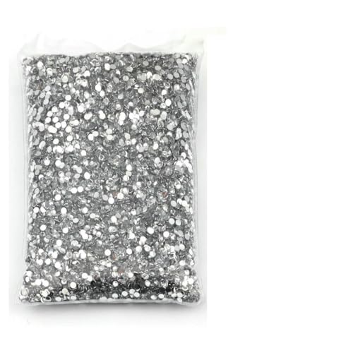 Großes Paket, 2–6 mm, Harz, nicht Hotfix-Strasssteine, lose, flache Rückseite, Kristalle, Nägel, DIY, Glitzerstein, Weiß, 2 mm SS6, 10.000 Stück Großes Paket, 2–6 mm, Harz, nicht Hotfix-Strasssteine, lose, flache Rückseite, Kristalle, Nägel, DIY, Glitzerstein, Weiß, 2 mm SS6, 10.000 Stück von SHHEG