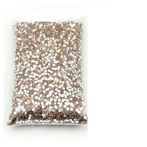Großes Paket, 2–6 mm, Harz, nicht Hotfix-Strasssteine, lose, flache Rückseite, Kristalle, Nägel, DIY-Glitzer, Stein, Champagner, 3,0 mm, SS10, 10.000 Stück Großes Paket, 2–6 mm, Harz, nicht Hotfix-Strasssteine, lose, flache Rückseite, Kristalle, Nägel, DIY-Glitzer, Stein, Champagner, 3,0 mm, SS10, 10.000 Stück von SHHEG