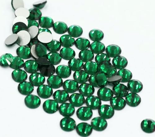 Mehrfarbige SS3-SS30 Nicht Hot Fix Strasssteine mit flacher Rückseite, Kristall-Strass-Glitzerstein für DIY-Maniküre, 3D-Nagelkunst, Stoff, Kleidungsstücke, Sm von SHHEG