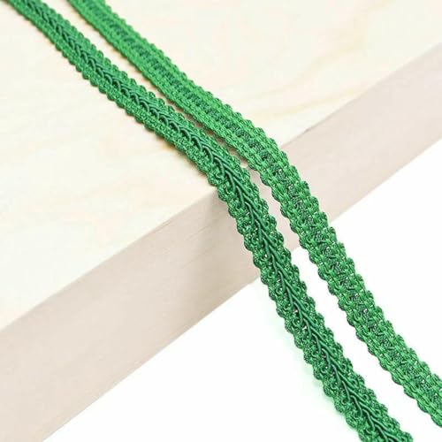 Meter 12 mm Tausendfüßler-Spitzenband, geflochten, gebogen, Spitzenbesatz, Stoff für Hochzeitsbekleidungsdekoration, DIY-Kleidung, Nähzubehör-F13 von SHHEG