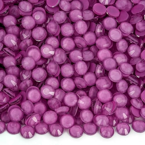 Nachtleuchtende Glitzer-Strasskristalle mit flacher Rückseite, nicht Hotfix-Strasssteine, Brillantina, Neon-Strass, Nagelkunst-Dekorationen – Helles Amethyst-Neon – SS3 – 1440 Stück – 1 Nachtleuchtende Glitzer-Strasskristalle mit flacher Rückseite, nicht Hotfix-Strasssteine, Brillantina, Neon-Strass, Nagelkunst-Dekorationen – Helles Amethyst-Neon – SS3 – 1440 Stück – 1 von SHHEG