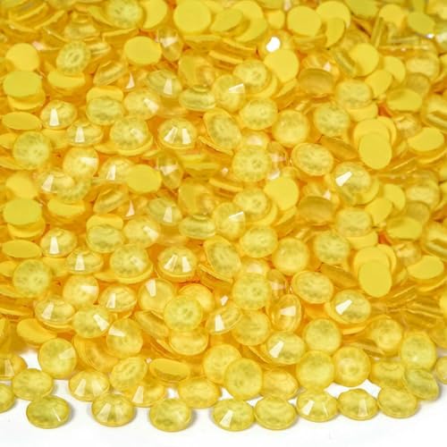 Nachtleuchtende Glitzer-Strasskristalle mit flacher Rückseite, nicht Hotfix-Strasssteine, Brillantina, Neon-Strass, Nagelkunst-Dekorationen – P177 Gelbe Rose Neon – SS10 – 1440 Stück – 1 Nachtleuchtende Glitzer-Strasskristalle mit flacher Rückseite, nicht Hotfix-Strasssteine, Brillantina, Neon-Strass, Nagelkunst-Dekorationen – P177 Gelbe Rose Neon – SS10 – 1440 Stück – 1 von SHHEG