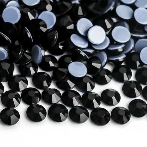 Neueste SS6-SS30 40 Farben Crystal AB Hotfix-Strasssteine, Glas-Strass-Hotfix-Strasssteine zum Aufbügeln, Nähen und Stoffdekorationen-Schwarz-SS20 1440 Stück Neueste SS6-SS30 40 Farben Crystal AB Hotfix-Strasssteine, Glas-Strass-Hotfix-Strasssteine zum Aufbügeln, Nähen und Stoffdekorationen-Schwarz-SS20 1440 Stück von SHHEG