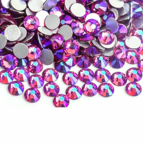 SS3-SS30 Fuchsia AB Strass Kristall Nicht Hotfix Flatback Glas Nagel Glitter Strass für Weihnachten F0020-SS20 1440PCS SS3-SS30 Fuchsia AB Strass Kristall Nicht Hotfix Flatback Glas Nagel Glitter Strass für Weihnachten F0020-SS20 1440PCS von SHHEG