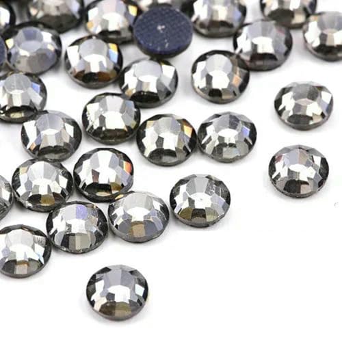 SS6-SS30 Kristallsteine, HotFix-Strass, Glitzer-Strass zum Aufbügeln für Kleidungsstücke, Kleider, Schwarzer Diamant, SS10, 1440 Stück SS6-SS30 Kristallsteine, HotFix-Strass, Glitzer-Strass zum Aufbügeln für Kleidungsstücke, Kleider, Schwarzer Diamant, SS10, 1440 Stück von SHHEG
