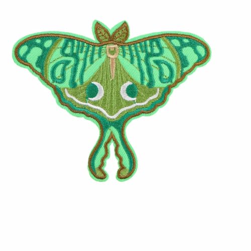 Schmetterlings-Patches, Stickerei-Abzeichen, zum Aufbügeln auf Kleidung, DIY-Kleid, Jeans, Hut, Kleidungszubehör, Motten-Applikationsaufkleber, 7 von SHHEG