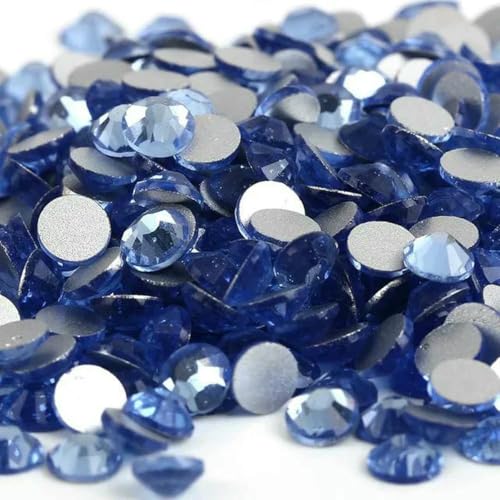 Siam-Glas-3D-Nagelkunst-Strasssteine SS3 SS4 SS5 SS6 SS8 SS10 SS12 SS16 SS20 SS30 SS34, Kristall, nicht HotFix, Nagelkunst-Dekorationen – Hellsaphir – SS5 – 1440 Stück Siam-Glas-3D-Nagelkunst-Strasssteine SS3 SS4 SS5 SS6 SS8 SS10 SS12 SS16 SS20 SS30 SS34, Kristall, nicht HotFix, Nagelkunst-Dekorationen – Hellsaphir – SS5 – 1440 Stück von SHHEG