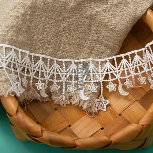 Sterne Gold Quasten Spitze Fransen Spitzenbesatz Band Kostüm Heimtextilien Vorhänge Dekor Besätze Kleidung Nähzubehör-A weiß-5yard Preis Sterne Gold Quasten Spitze Fransen Spitzenbesatz Band Kostüm Heimtextilien Vorhänge Dekor Besätze Kleidung Nähzubehör-A weiß-5yard Preis von SHHEG