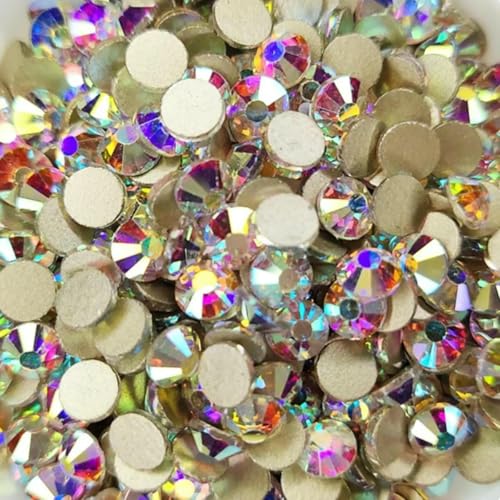 Top Glitter Crystal AB SS3-SS40 Nicht Hot Fix FlatBack Nähen & Stoffkleidung Nagelkunst-Dekorationen Nagelkunst-Weiß AB-ss10 1440 Stück Top Glitter Crystal AB SS3-SS40 Nicht Hot Fix FlatBack Nähen & Stoffkleidung Nagelkunst-Dekorationen Nagelkunst-Weiß AB-ss10 1440 Stück von SHHEG
