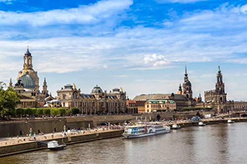 SHILIHOME Panorama Dresden Schöne Sommer Deutschland Malen Nach Zahlen DIY Einzigartig SHILIHOME Panorama Dresden Schöne Sommer Deutschland Malen Nach Zahlen DIY Einzigartig von SHILIHOME