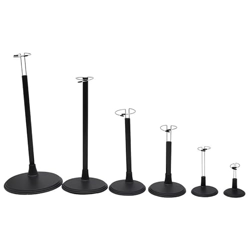 SHILIPAIJC 4 Stück Puppenständer Puppenhalter, Verstellbarer Puppenständerhalter Puppen Displayhalter, Puppen Ständer Puppenzubehör Actionfigur Ständer Modell Zubehör für Teddybär (15cm, Schwarz) SHILIPAIJC 4 Stück Puppenständer Puppenhalter, Verstellbarer Puppenständerhalter Puppen Displayhalter, Puppen Ständer Puppenzubehör Actionfigur Ständer Modell Zubehör für Teddybär (15cm, Schwarz) von SHILIPAIJC