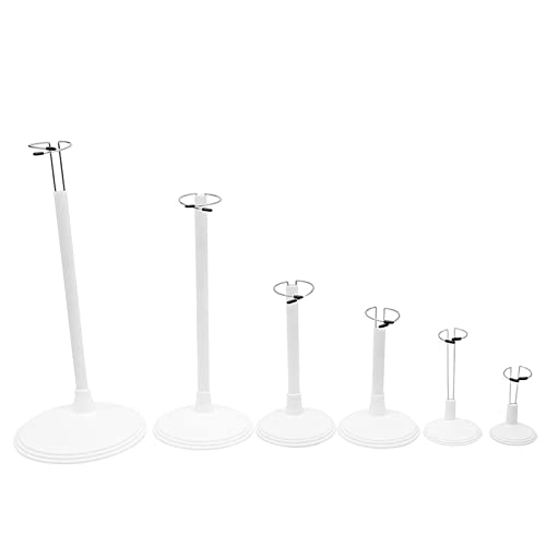 SHILIPAIJC 4 Stück Puppenständer Puppenhalter, Verstellbarer Puppenständerhalter Puppen Displayhalter, Puppen Ständer Puppenzubehör Actionfigur Ständer Modell Zubehör für Teddybär (35cm, Weiß) SHILIPAIJC 4 Stück Puppenständer Puppenhalter, Verstellbarer Puppenständerhalter Puppen Displayhalter, Puppen Ständer Puppenzubehör Actionfigur Ständer Modell Zubehör für Teddybär (35cm, Weiß) von SHILIPAIJC