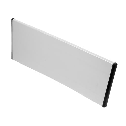Aluminium Türschild mit Gravierbarem Namensschild Leere Metall Türplakette für Büro Zuhause Klassenzimmer und Einfache mit Vorgebohrten Löchern Minimalistisches Design von SHINEOFI