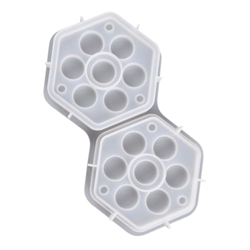 Hexagon Silikon Gießform für Schmuck und Aufbewahrungsbox Langlebig und Einfach zu Reinigen für Diy Projekte zu Geburtstagen Weihnachten und Jubiläen Hexagon Silikon Gießform für Schmuck und Aufbewahrungsbox Langlebig und Einfach zu Reinigen für Diy Projekte zu Geburtstagen Weihnachten und Jubiläen von SHINEOFI