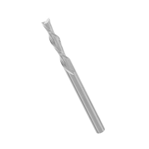 SHINEOFI 1/8 CNC-Fräser Mühle Schaft Router-Bit Cutter Schnitzwerkzeuge Bit für Holzschnitt Spiralfräser CNC-Werkzeuge CNC-Spiralfräsfräser Fräser-Fräser Hartmetall Silver von SHINEOFI