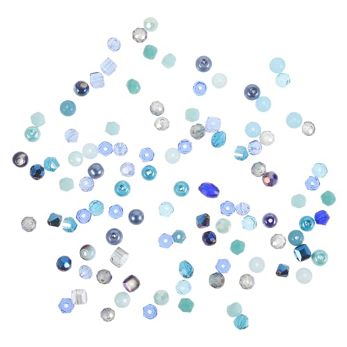 SHINEOFI 1 DIY Perlen Masse Perlen für die Herstellung von Armbändern Bausätze Reize beads for bracelets kristallperlen Perlen für Schmuckhersteller Acrylperlen zur Schmuckherstellung Blue von SHINEOFI