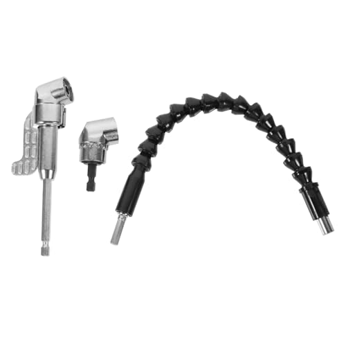 SHINEOFI 1 Halter-Kit für Schraubendreher-Verlängerungsbits flexible Welle bohren elektrische bohrer welle kit Verlängerungsset für Handbohrmaschinen Rostfreier Stahl Silber SHINEOFI 1 Halter-Kit für Schraubendreher-Verlängerungsbits flexible Welle bohren elektrische bohrer welle kit Verlängerungsset für Handbohrmaschinen Rostfreier Stahl Silber von SHINEOFI