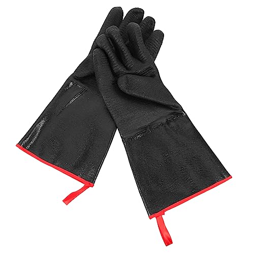 SHINEOFI 1 Paar Hochtemperaturbeständige Handjacke Arbeiten Sicherheitsarbeitshandschuhe Wärmer Isoliert Hitze Feuerfeste Handschuhe Schwer Gartenarbeit Schwarz Inneres Baumwollgarn SHINEOFI 1 Paar Hochtemperaturbeständige Handjacke Arbeiten Sicherheitsarbeitshandschuhe Wärmer Isoliert Hitze Feuerfeste Handschuhe Schwer Gartenarbeit Schwarz Inneres Baumwollgarn von SHINEOFI