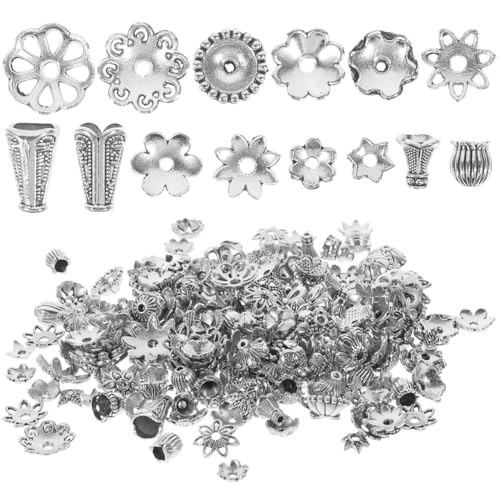 SHINEOFI 1 Packung Ornament-Torus schmuck DIY erkenntnisse Halsketten mit Anhänger Armband-Sets bracelet beads armbandperlen Perlenkette Abstandsperlen selber machen Legierung Silver SHINEOFI 1 Packung Ornament-Torus schmuck DIY erkenntnisse Halsketten mit Anhänger Armband-Sets bracelet beads armbandperlen Perlenkette Abstandsperlen selber machen Legierung Silver von SHINEOFI