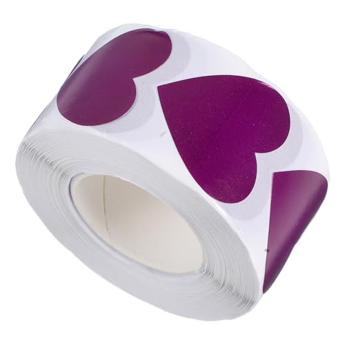 SHINEOFI 1 Rolle Allzweck Etikettenaufkleber Selbstklebende Herzförmige Aufkleberrolle – Etiketten Zum Basteln Mit Romantischer Liebe – Ideal Für Die Dekoration Von Partys Mit SHINEOFI 1 Rolle Allzweck Etikettenaufkleber Selbstklebende Herzförmige Aufkleberrolle – Etiketten Zum Basteln Mit Romantischer Liebe – Ideal Für Die Dekoration Von Partys Mit von SHINEOFI