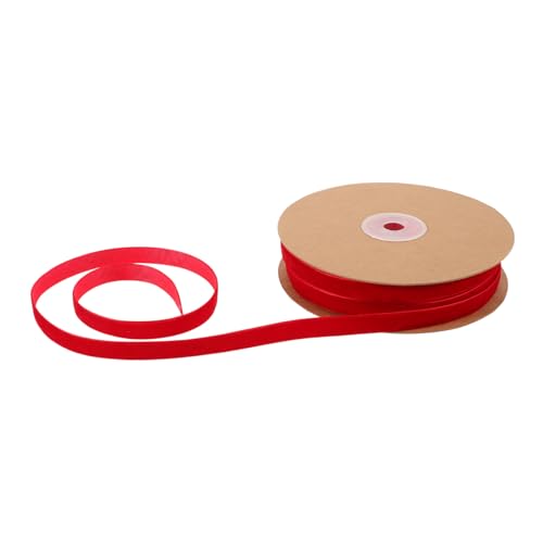 SHINEOFI 1 Rolle Beflockungsband Bogen machen Band rotes Band Bänder für Handwerk Präsentieren Sie ein Wickelband DIY Crafting Ribbon Haarschmuckband dekoratives Wickelband Nylon SHINEOFI 1 Rolle Beflockungsband Bogen machen Band rotes Band Bänder für Handwerk Präsentieren Sie ein Wickelband DIY Crafting Ribbon Haarschmuckband dekoratives Wickelband Nylon von SHINEOFI