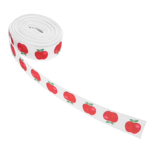 SHINEOFI 1 Rolle Dekoratives Gurtband Band Für Blumenstrauß Weihnachtsverpackungsbänder Wickelband Band Für Bogenbau Blumeneinwickelpapier Geschenkbänder Ein Verpackungsband Rot Polyester von SHINEOFI