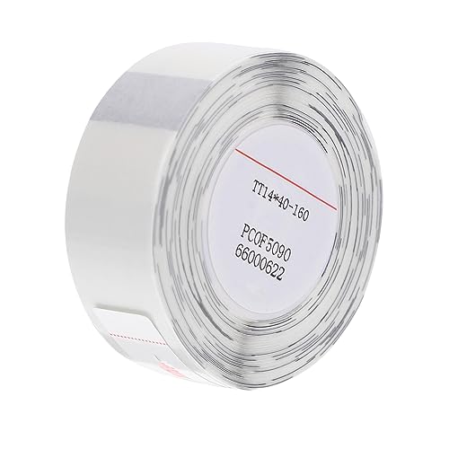 SHINEOFI 1 Rolle Diy Thermoetiketten Transparent Selbstklebend für Etikettendrucker Wasserdichtes Pet Beschriften und Organisieren von Dokumenten Gläsern und Mehr von SHINEOFI