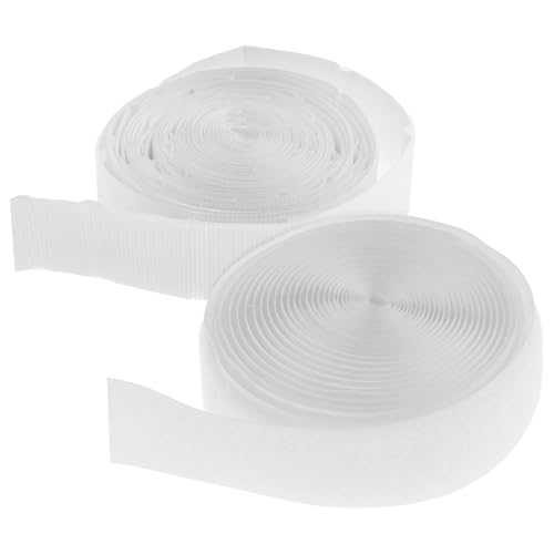 SHINEOFI 1 Rolle Doppelseitiges Klettband Selbstklebend Extra Stark für Vorhänge und Türvorhänge Hochwertige Haftung Flexibel Einsetzbar für Zuhause und Büro von SHINEOFI