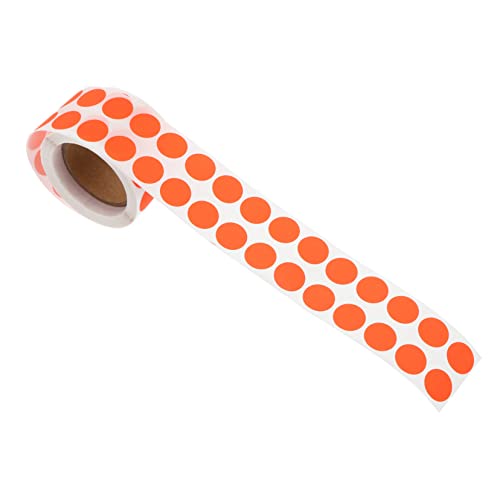 SHINEOFI 1 Rolle Fluoreszierende Punktaufkleber Selbstklebend pro Rolle Runde Scrapbook Dekorationen für Bastelprojekte Heimorganisation und Kreative Diy Ideen von SHINEOFI