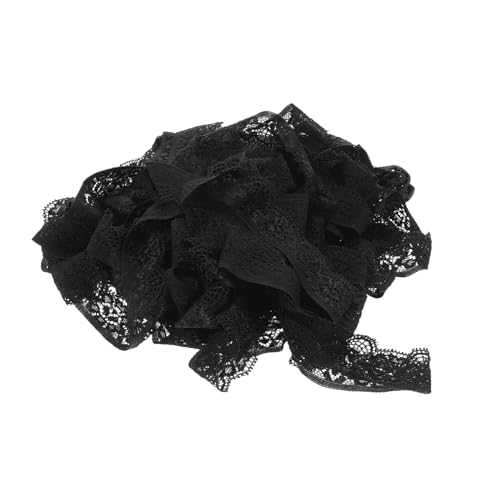 SHINEOFI 1 Rolle Schwarzes Spitzenband Elastischer Spitzenbesatz Mit Floraler Stickerei Zum Nähen – Zum Nähen Von Bhs Dessous Unterwäsche DIY Herstellung 25 Cm SHINEOFI 1 Rolle Schwarzes Spitzenband Elastischer Spitzenbesatz Mit Floraler Stickerei Zum Nähen – Zum Nähen Von Bhs Dessous Unterwäsche DIY Herstellung 25 Cm von SHINEOFI