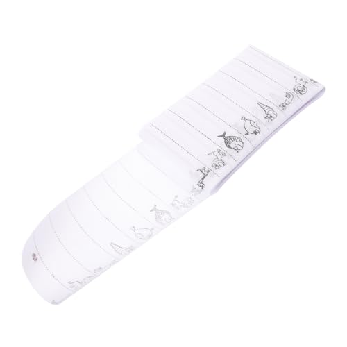 SHINEOFI 1 Rolle Stoffetiketten Zum Aufnähen Namensstempel Für Kleidung Stoffflicken Für Kleidung Namensetiketten Für Kleidung Kinderkleidungsetiketten Für Wäschemarker von SHINEOFI