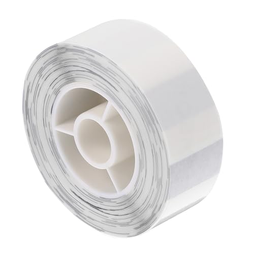 SHINEOFI 1 Rolle Thermische Etikettenrolle Selbstklebende Etiketten für Drucker Transparentes Pet Wasserfest für Büro Zuhause und Diy Projekte von SHINEOFI