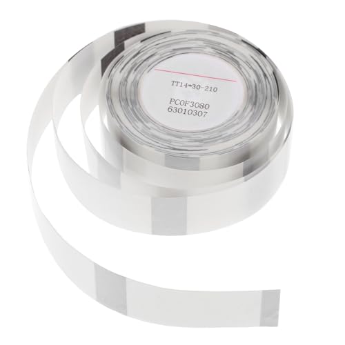 SHINEOFI 1 Rolle Thermopapier Transparente Wasserdichte Etiketten für Labeldrucker Selbstklebende Aufkleber für Büro Zuhause für Diy Projekte Beschriftungen von SHINEOFI