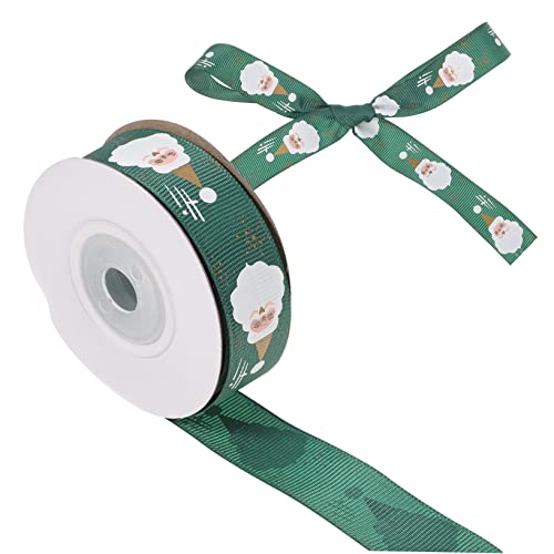 SHINEOFI 1 Rolle Weihnachtsgeschenkband Dünn Weihnachtsschleife Weißes Band Weihnachtsband Mit Draht Blaue Dekorationen Weihnachtsrosa Schleifen Dekoratives Band Groß von SHINEOFI