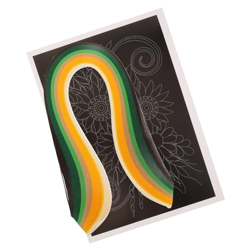 SHINEOFI 1 Satz Abgeleitetes Papiermaterialpaket Bausätze Bausatz paper quilling set Origami-Papier bastelsets für dartscheibe DIY-Versorgung Quilling-Kunstdruckpapiermaterial von SHINEOFI