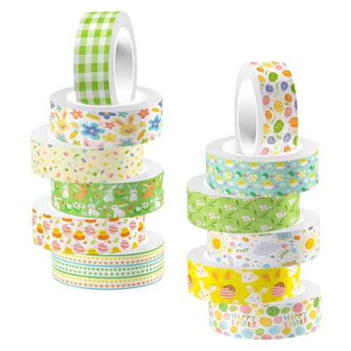 SHINEOFI 1 Satz Aufkleber Zum Basteln Dekoration Mit Papierband Dekorative Bänder Für Sammelalben Diy Klebeband Dekorative Klebebänder Selbstklebende Diy-klebebänder Washi-tape 12rollen von SHINEOFI