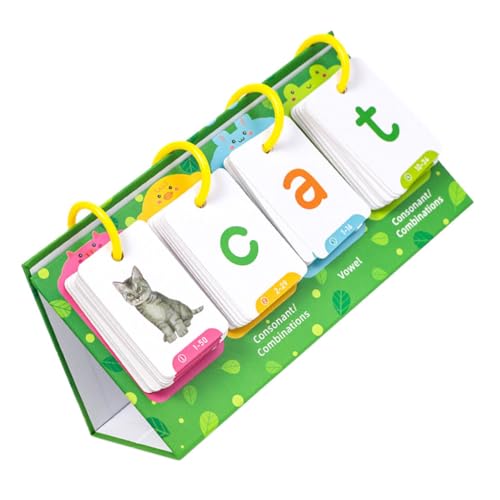 SHINEOFI 1 Satz Bildungskarten Wortbildungsspiele Sprachlernkarten Lernmaterialien Für Den Kindergarten Lernwerkzeuge Für Den Unterricht Karteikarten Für Frühes Lernen Plastik von SHINEOFI