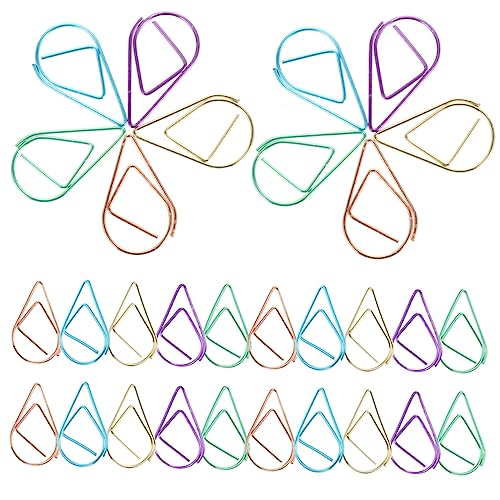 SHINEOFI 1 Satz Büroklammer Papierclips Mehrfarbig Geformt Kleine Für Papier Bunt Büroartikel Büromaterial Praktische Dokumentenklammern Farbige Dateiklammern Stahldraht 100 Stück SHINEOFI 1 Satz Büroklammer Papierclips Mehrfarbig Geformt Kleine Für Papier Bunt Büroartikel Büromaterial Praktische Dokumentenklammern Farbige Dateiklammern Stahldraht 100 Stück von SHINEOFI