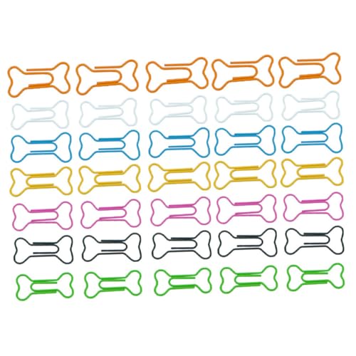 SHINEOFI 1 Satz Büroklammern Set Knochenförmige Büroklammern Schule Büroklammern Lustige Papierclips Cartoon Kleine Büroklammern Süße Büroklammern Papierklammern Plastik Colorful 100 Stück SHINEOFI 1 Satz Büroklammern Set Knochenförmige Büroklammern Schule Büroklammern Lustige Papierclips Cartoon Kleine Büroklammern Süße Büroklammern Papierklammern Plastik Colorful 100 Stück von SHINEOFI