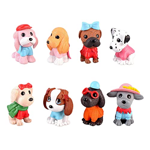SHINEOFI 1 Satz Cartoon Hund Ornamente Dekoration Figur Geburtstagstorte Schmuck Kuchen Geburtstagstorte Ornament Cartoon Kuchen Schmuck Kuchen Topper Harz 8 Stück SHINEOFI 1 Satz Cartoon Hund Ornamente Dekoration Figur Geburtstagstorte Schmuck Kuchen Geburtstagstorte Ornament Cartoon Kuchen Schmuck Kuchen Topper Harz 8 Stück von SHINEOFI