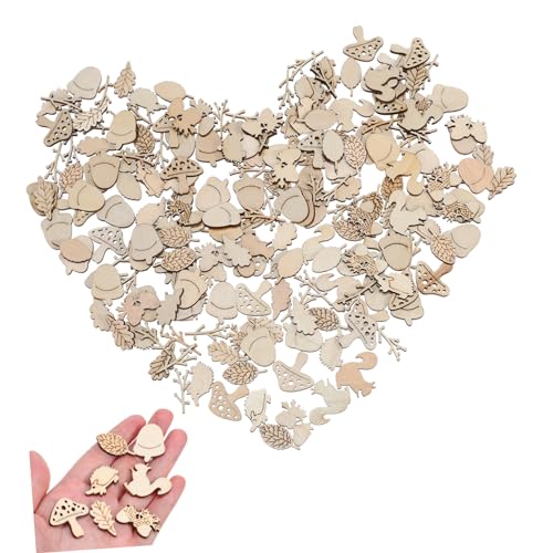 SHINEOFI 1 Satz Dicke Holzbausatz Holzscheite Unvollendet 200 Stück SHINEOFI 1 Satz Dicke Holzbausatz Holzscheite Unvollendet 200 Stück von SHINEOFI