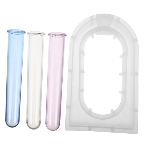 SHINEOFI 1 Satz Diy Silikonform für Hydroponische Vasen mit Testrohren Epoxidharz Gießform für Pflanzenhalter Vielseitige Dekoration und Kreative Projekte SHINEOFI 1 Satz Diy Silikonform für Hydroponische Vasen mit Testrohren Epoxidharz Gießform für Pflanzenhalter Vielseitige Dekoration und Kreative Projekte von SHINEOFI