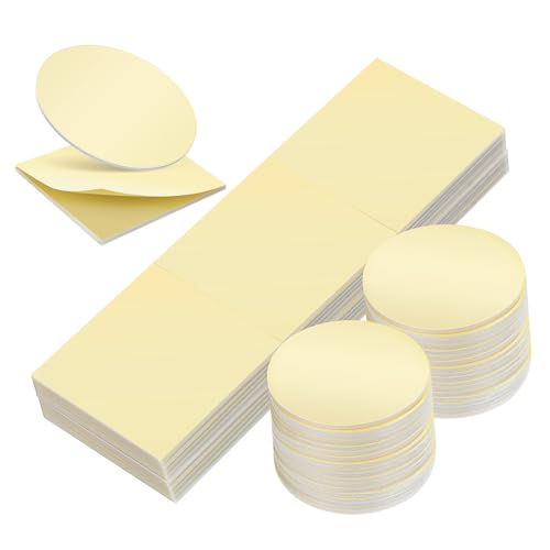 SHINEOFI 1 Satz Doppelseitige Klebepads Runde Und Quadratische Montagepads Extra Stark Und Ablösbar Für Bastelprojekte Fotoalben Und Dekorationen Haushalt Und Büro 60 Stück von SHINEOFI