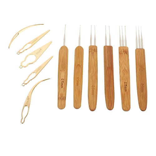 SHINEOFI 1 Satz Dreadlock Häkelnadel Teiliges Werkzeug zum Häkeln und von Dreads und Nadeln Ergonomisches Design für Einfaches Arbeiten und Haarverlängerungen SHINEOFI 1 Satz Dreadlock Häkelnadel Teiliges Werkzeug zum Häkeln und von Dreads und Nadeln Ergonomisches Design für Einfaches Arbeiten und Haarverlängerungen von SHINEOFI