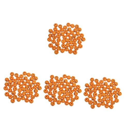 SHINEOFI 1 Satz Druckperlen Bastelmaterial Bastel Materialien Makramee Holzperlen Die Festdekoration Armreifen Basteln Sie Lose Anhänger Abstandsperlen Aus Holz Hölzern Chocolate 50 Stück von SHINEOFI